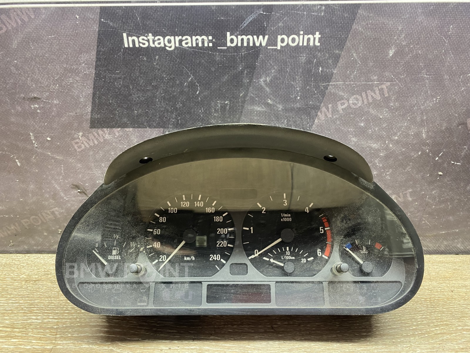 Панель приладів BMW E46 (МКПП) дизель Motometer